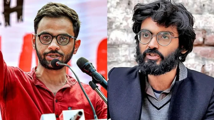 umar khalid and sharjeel imam